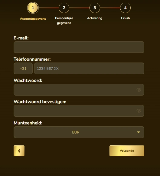 preistige casino register